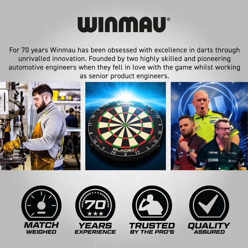 WINMAU Maverick 24g Professionele Wolfraam Darts Flights Schachten — foto 7