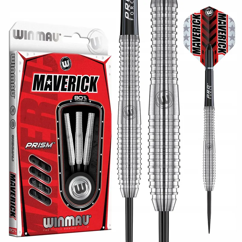 WINMAU Maverick 24g Professionele Wolfraam Darts Flights Schachten — foto 1