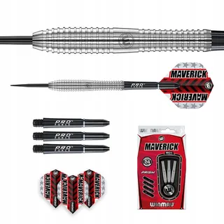 WINMAU Maverick 24g Professionele Wolfraam Darts Flights Schachten — miniatuur 5