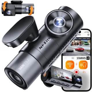 VANTRUE N5 Dashcam 4-Kanaals 2.7K WiFi GPS Nachtmodus 1944P