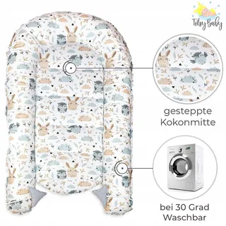 MEDIPARTNERS Babynest Kokon OEKO-TEX Gecertificeerd — miniatuur 6