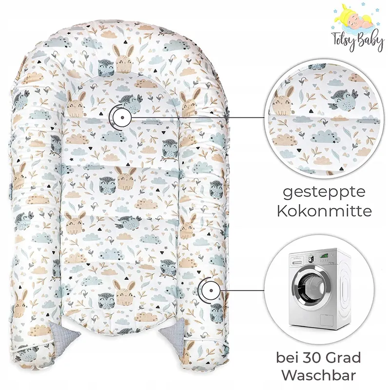 MEDIPARTNERS Babynest Kokon OEKO-TEX Gecertificeerd — foto 6