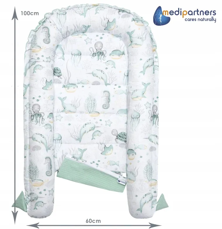MEDIPARTNERS Babynest Kokon OEKO-TEX Gecertificeerd — foto 9