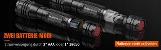 GEARLITE LED Zaklamp 4000 Lumen 5 Standen IP65 2-Pack — miniatuur 10