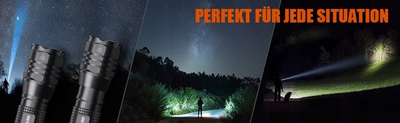 GEARLITE LED Zaklamp 4000 Lumen 5 Standen IP65 2-Pack — foto 9