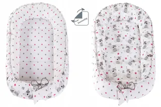 MEDI PARTNERS Babynest Set 100x60x15 100% Katoen — miniatuur 12