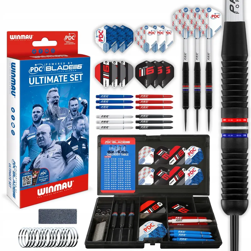 WINMAU PDC Ultimate Set 22g Professionele Messing Darts — foto 1