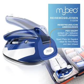 CSL Reisstrijkijzer 1100W Dual-Voltage 110/230V Klein Licht — miniatuur 4
