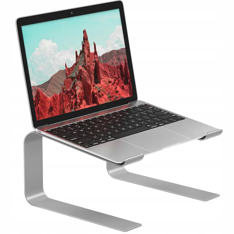 BONTEC Ergonomische Laptopstandaard 10-17 Inch Zilver — foto 1