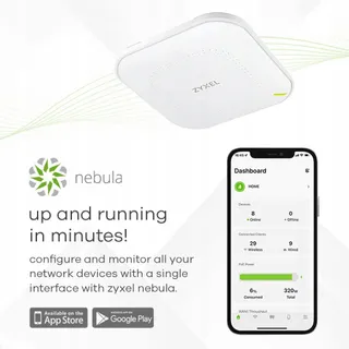 ZYXEL Multi-Gig WiFi 6 AX3000 Access Point PoE 2.5G — miniatuur 7
