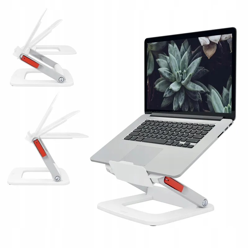 LEITZ Ergo Verstelbare Laptopstandaard 13-15 Inch Compact Wit — foto 1