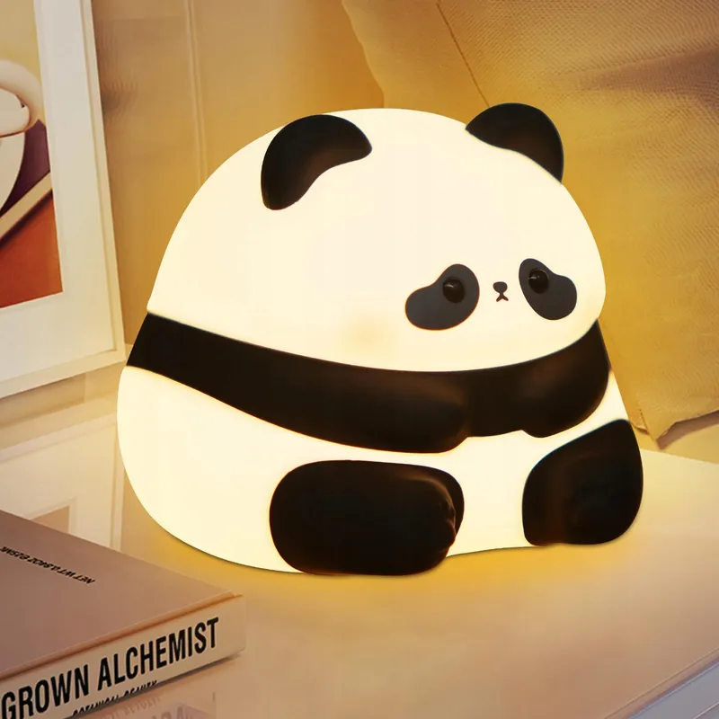 YUANDIAN Panda Nachtlampje Siliconen USB Kinderen Volwassenen — foto 8