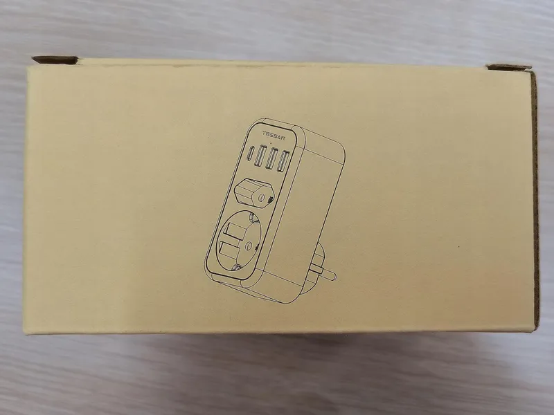 TESSAN Stopcontact Adapter USB C 2-voudig β foto 10