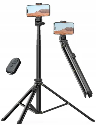 YUMAZLA Statief Selfiestick 180cm Smartphone iPhone Samsung