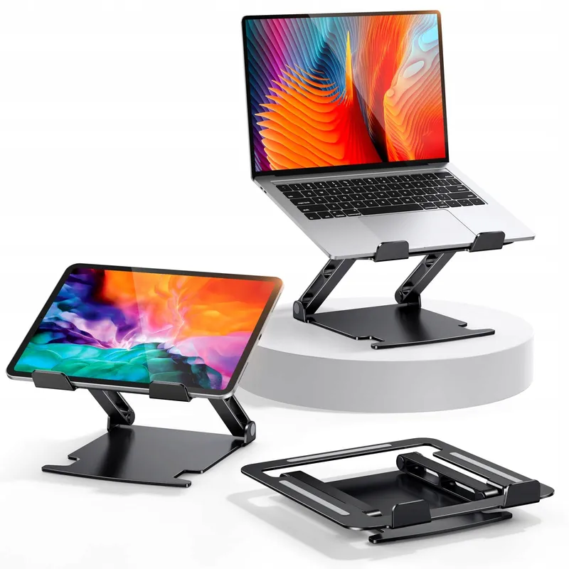 GLANGEH Aluminium Laptopstandaard Ergonomisch Verstelbaar 10-16 inch — foto 1