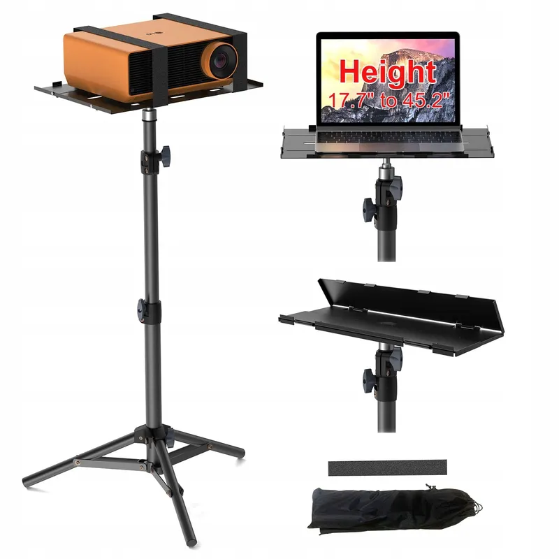 LEORFI Statief Laptop Projector Verstelbaar 45-115cm 10kg — foto 1
