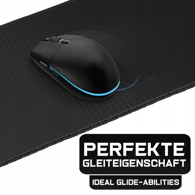 SIDORENKO Gaming Muismat XXL Zwart Antislip 350x260mm — foto 6