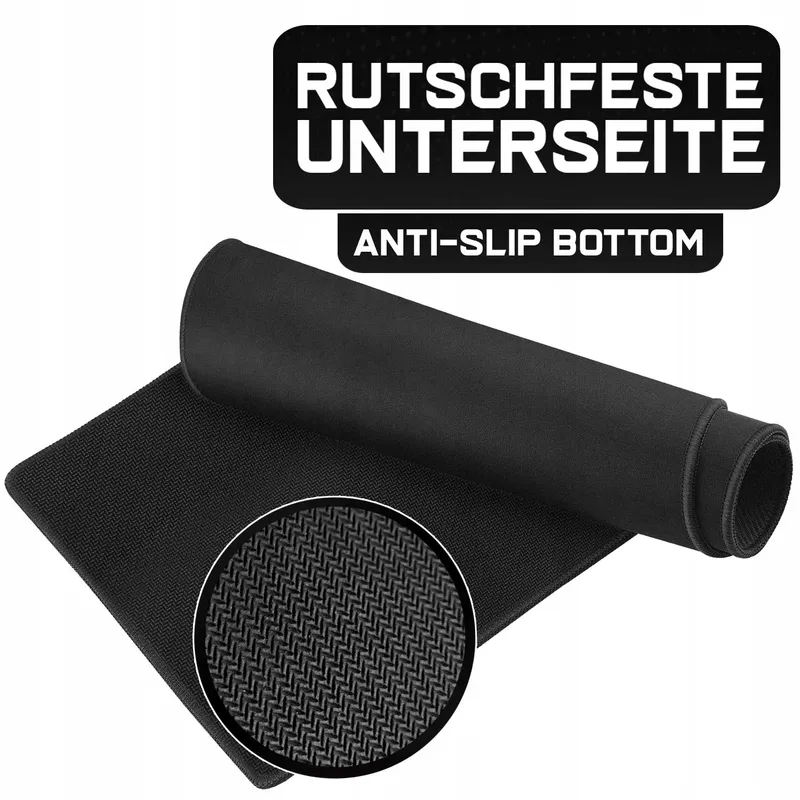 SIDORENKO Gaming Muismat XXL Zwart Antislip 350x260mm — foto 7