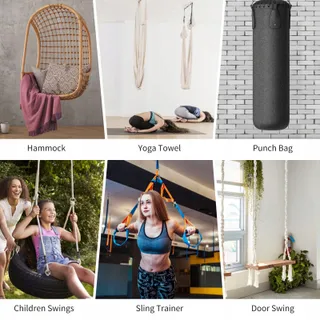 MORZEJAR Zware Draaihaak 360° Zwart Roestvrij Staal — miniatuur 5