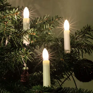 Hellum Kerstboomkaarsen met Clip 20 Lampjes Warm Wit — miniatuur 6