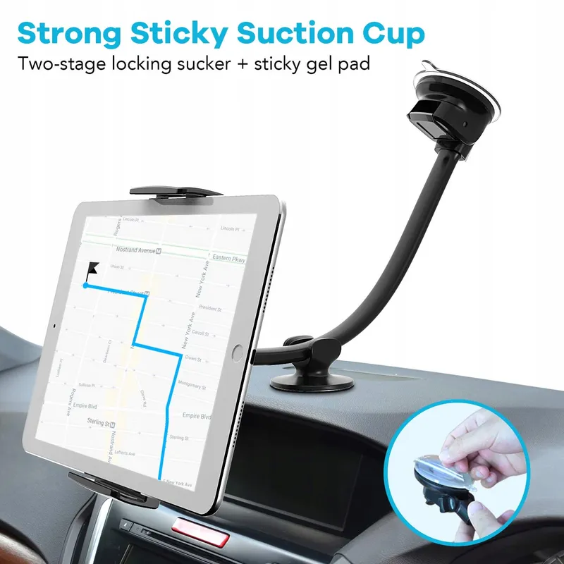 APPS2CAR Autohouder Tablet Telefoon 360° 4-11" — foto 3