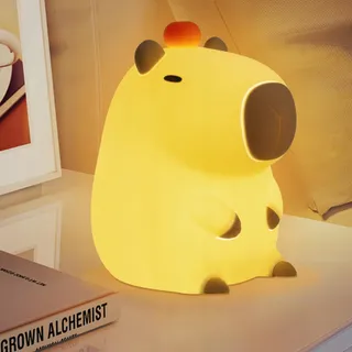YUANDIAN Capybara Nachtlampje Touch Dimbaar Kinderen Tieners — miniatuur 9