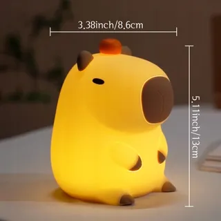 YUANDIAN Capybara Nachtlampje Touch Dimbaar Kinderen Tieners — miniatuur 5