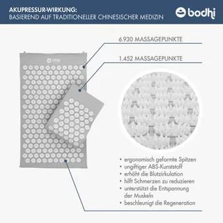 Bodhi VITAL Acupressuurmat Kussen Massage — miniatuur 4