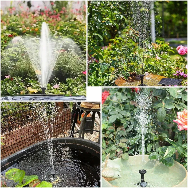 SPRIFITYY Solar Fonteinpomp 1.5W Vijver Tuin — foto 7
