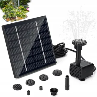 SPRIFITYY Solar Fonteinpomp 1.5W Vijver Tuin — miniatuur 1