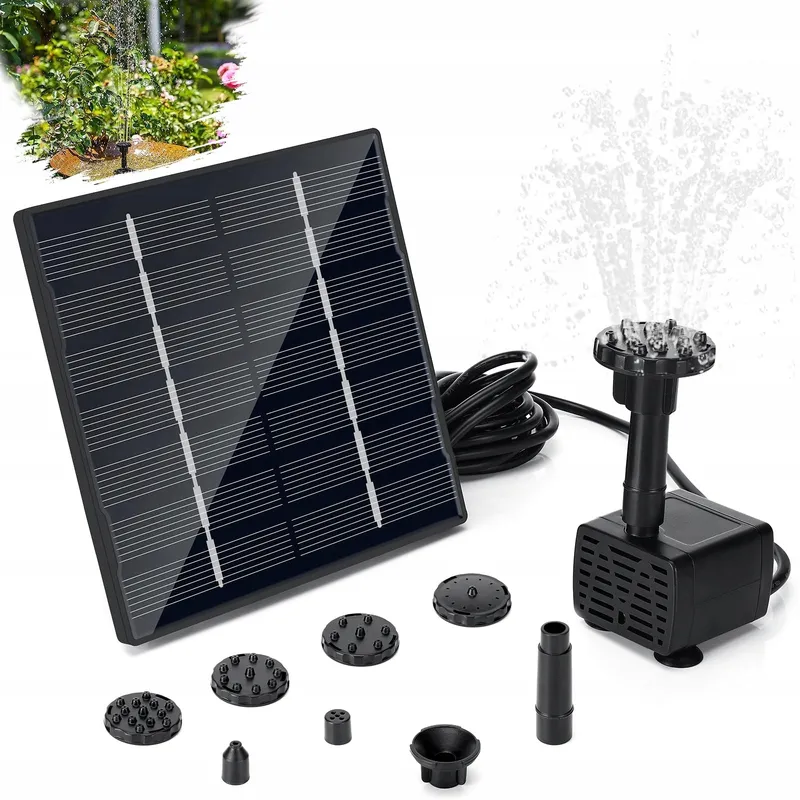 SPRIFITYY Solar Fonteinpomp 1.5W Vijver Tuin — foto 1