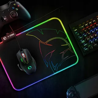 EMPIRE GAMING Dark Rainbow Muismat RGB LED 12 Modi — miniatuur 8