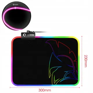 EMPIRE GAMING Dark Rainbow Muismat RGB LED 12 Modi — miniatuur 6