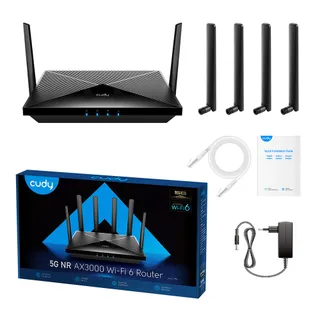 CUDY P5 5G AX3000 Router WiFi 6 Dual SIM 4x4 MIMO VPN — miniatuur 15