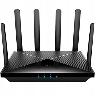 CUDY P5 5G AX3000 Router WiFi 6 Dual SIM 4x4 MIMO VPN — miniatuur 1