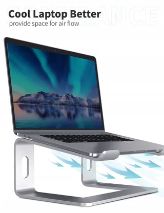 SOUNDANCE Aluminium Laptopstandaard Ergonomisch Bureau 10-156 inch — miniatuur 4