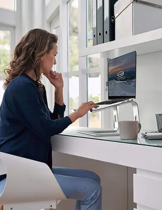 SOUNDANCE Aluminium Laptopstandaard Ergonomisch Bureau 10-156 inch — miniatuur 8