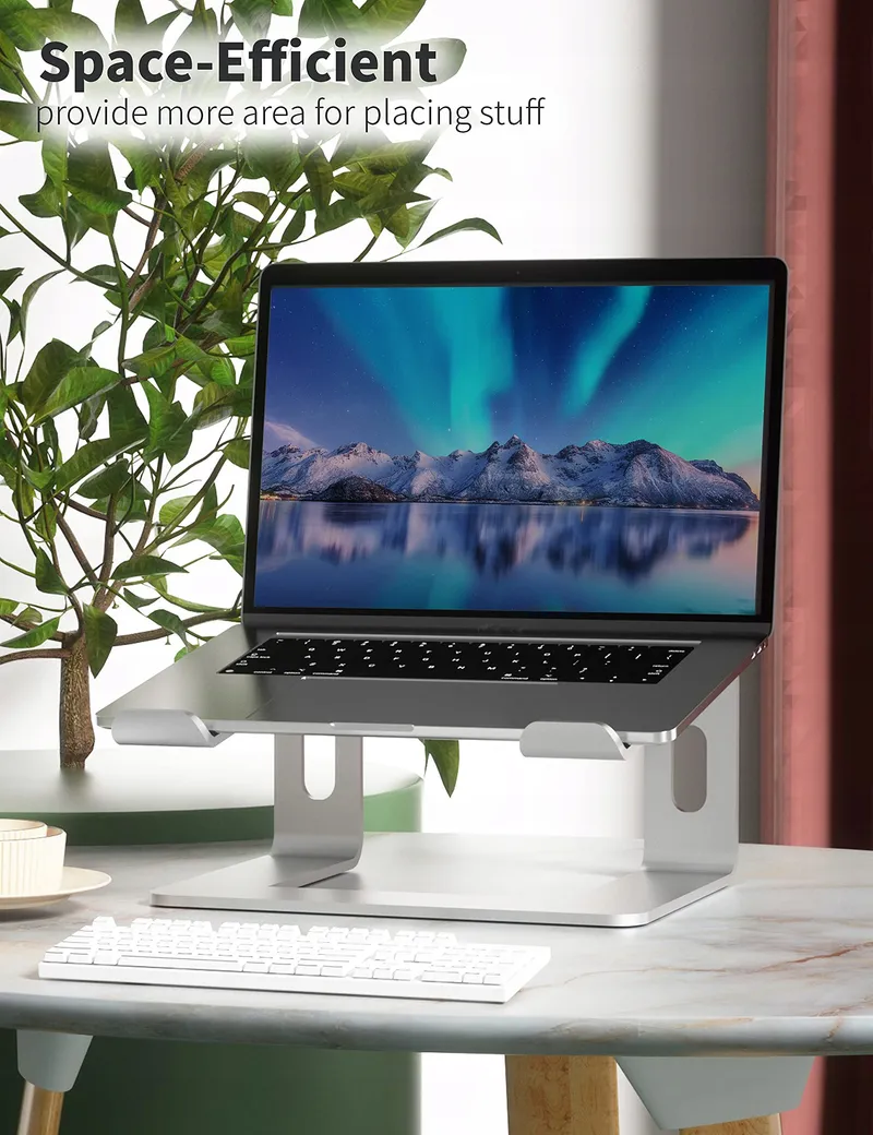 SOUNDANCE Aluminium Laptopstandaard Ergonomisch Bureau 10-156 inch — foto 6