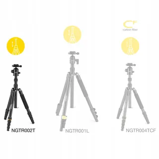 NATIONAL GEOGRAPHIC Reisstatief Set met Monopod Aluminium 8kg — miniatuur 6