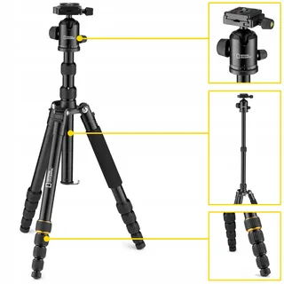 NATIONAL GEOGRAPHIC Reisstatief Set met Monopod Aluminium 8kg — miniatuur 4