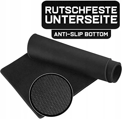 SIDORENKO Gaming Muismat XXL Zwart Antislip 900x400mm — foto 7