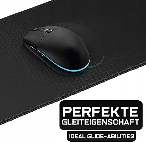 SIDORENKO Gaming Muismat XXL Zwart Antislip 900x400mm — foto 6