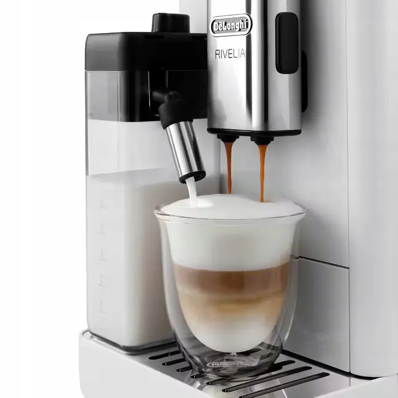DE'LONGHI Rivelia Volautomatisch Koffiezetapparaat 16 Dranken Wit — foto 10