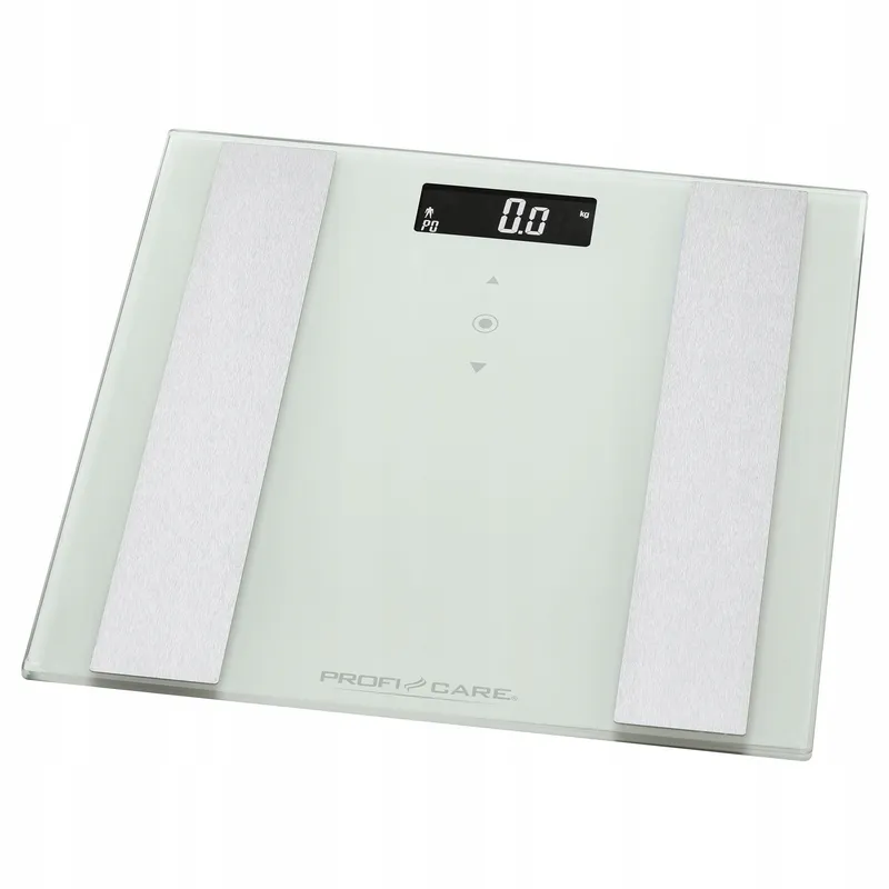 PROFICARE PC-PW 3007 FA Personenweegschaal 8-in-1 Wit RVS — foto 1