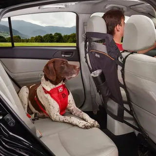 KURGO Autoscheiding voor Honden Zwart Oranje — miniatuur 7