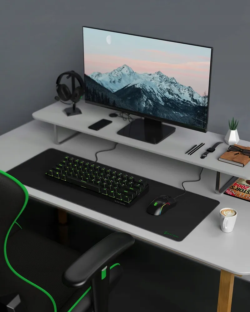 BLACK SHARK Gaming Muismat XXL 800x300x4mm Antislip Microvezel — foto 7