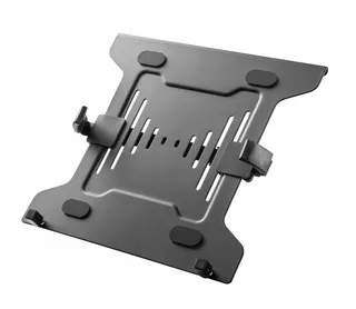 RICOO Laptopstandaard Verstelbaar Monitorhouder Mat Zwart — miniatuur 1