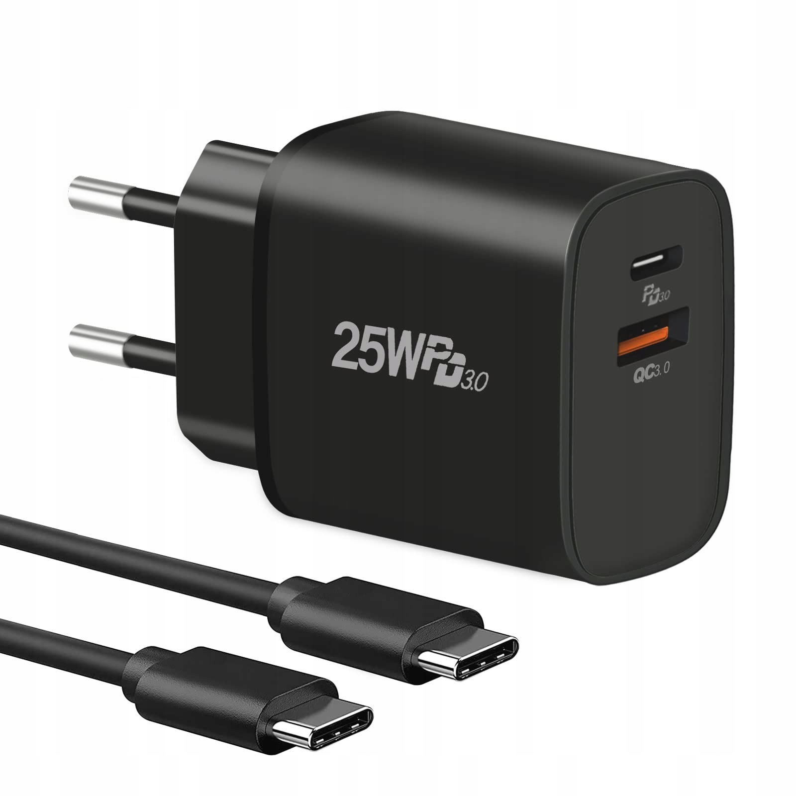GTSCCN USB C Oplader 25W Snelladen Samsung S23 S22 S21 A53 Tab S8