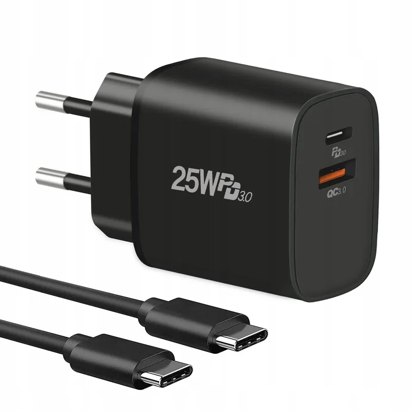 GTSCCN USB C Oplader 25W Snelladen Samsung S23 S22 S21 A53 Tab S8 — foto 1
