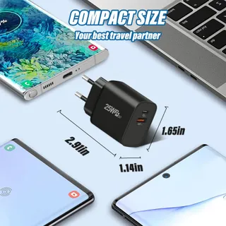 GTSCCN USB C Oplader 25W Snelladen Samsung S23 S22 S21 A53 Tab S8 — miniatuur 6